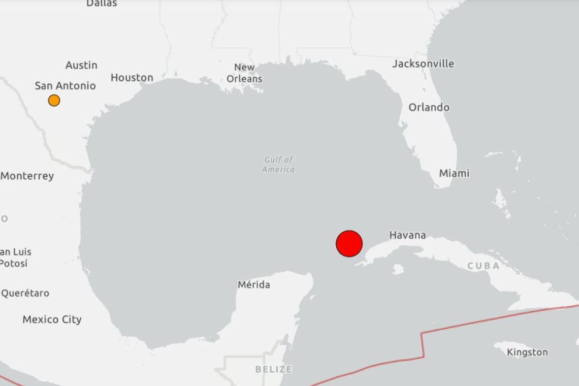 M6.4 Earthquake Strikes Cuba; Felt in most of FLORIDA!