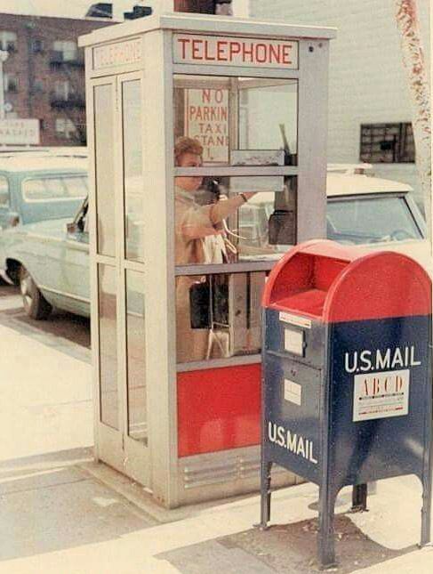 Mailbox and phonebooth