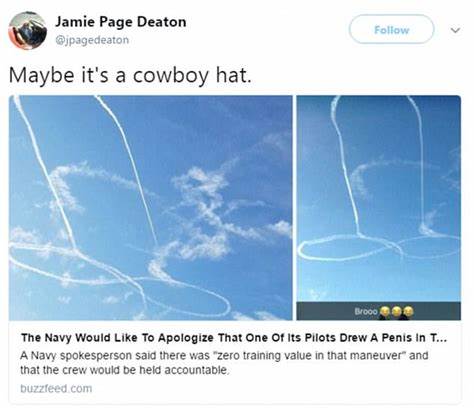 Outrage over giant penis.
