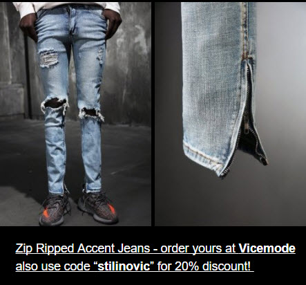 It is very fashionable to dress act and look like a serf or slave.