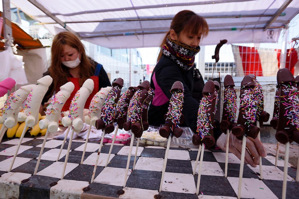 Delicious penis on a stick.