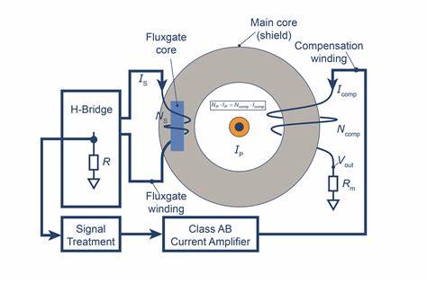 Simple Flux-gate circuit.