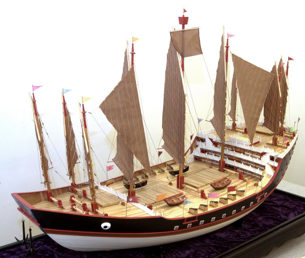 One of Zheng He's ships.