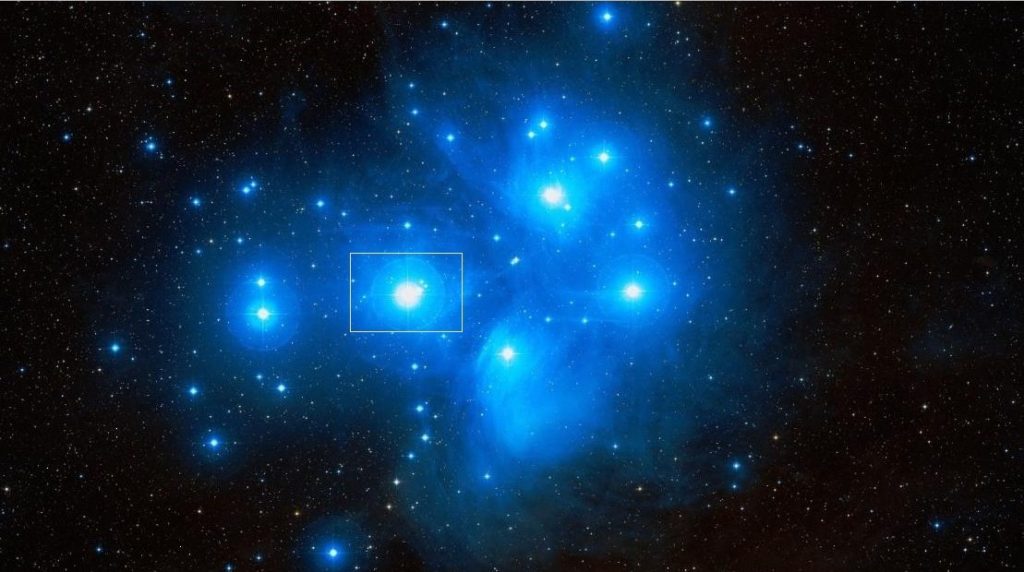 Alcyone, Eta Tauri (η Tau).