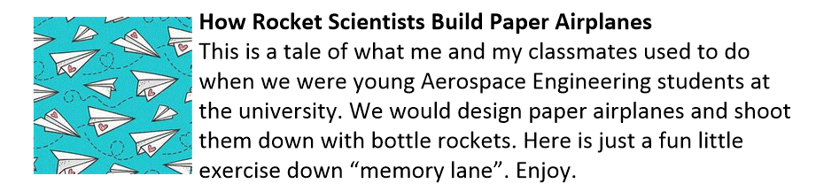 Paper Airplanes