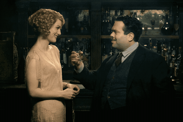 Movie scene from the movie "Fantastic beasts and where to find them" (2016).