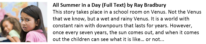 All Summer in a day.