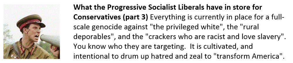 What is going to happen to conservatives - Part 3.