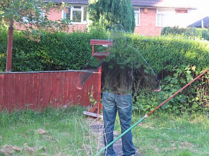 The invisibility cloak developed by Chinese scientists and researchers in 2006 at Duke University.