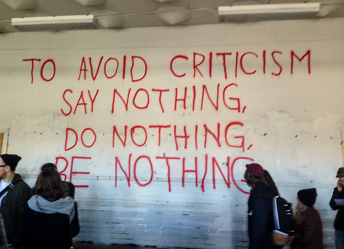 Those in control must control your behavior.