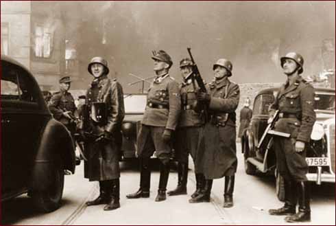 Modern America resembles Nazi occupied territories during World War II.