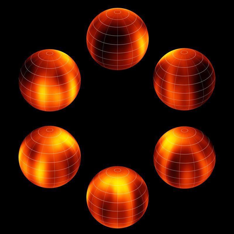 This is a pretty accurate portrayal of the apparent visual appearance of Luhman 16B. Luhman 16B with different light intensities.