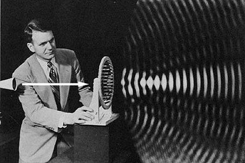 ELD radiation caviation made visible.