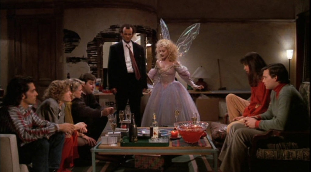 Scene from the movie schrooged.