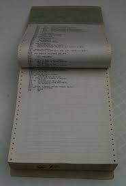Bound printout