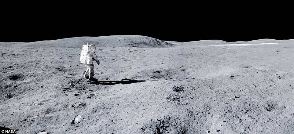 Why such a successful program was cancelled so abruptly is disconcerting. Especially when an entire decade was devoted to the project. Apollo 17 moon walk about.
