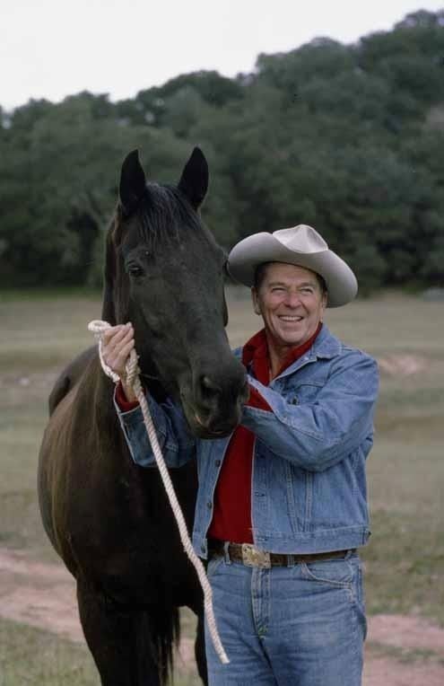 Ronald and his horse