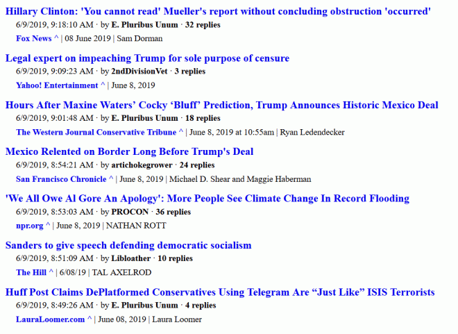 Morning news 9JUN19
