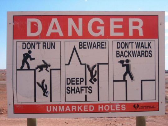 Danger sign