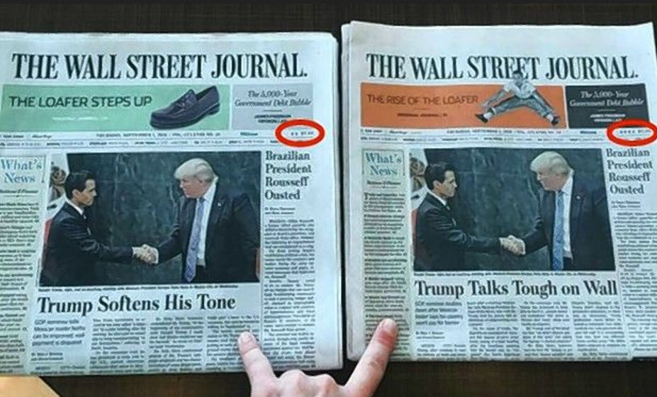 News manipulation.