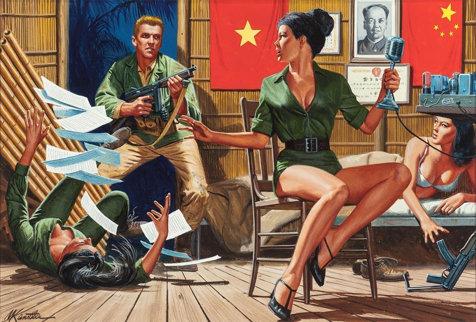 A hero might need to encounter beautiful Asian women.