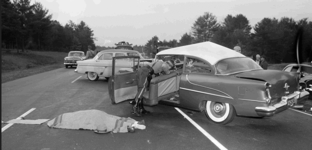 Automobile accident.