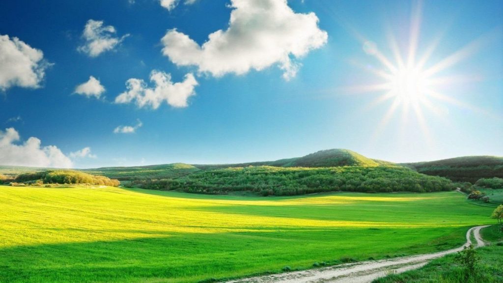 Many people report amazing views that they "see" when in the spirit form. They report beautiful skies, flat surfaces with flowers, grasses, pleasant scents and fresh breezes.