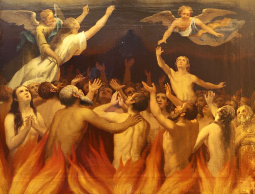 Christian purgatory.