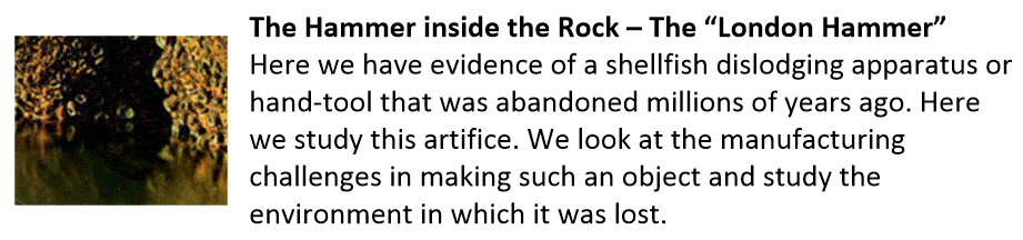 The Hammer inside the rock.