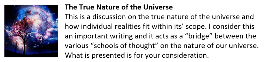 The Nature of the Universe