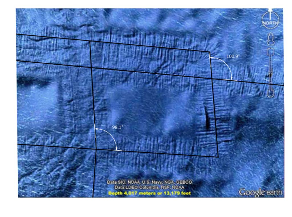 The exploration patterns of the undersea tracks are suggestive of search and collect behaviors.