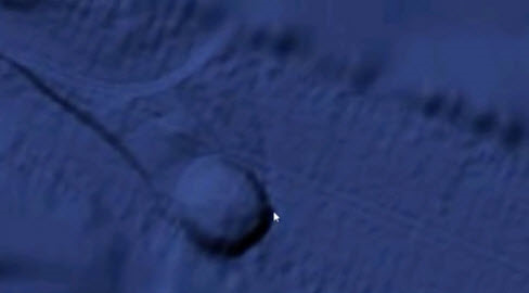 There are huge undersea domes that migrate along and associated with the undersea tracks.