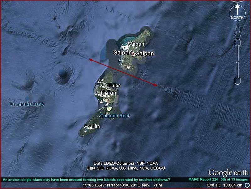 The movement and behaviors of the undersea tracks around the Lapulapu ridge are very interesting.