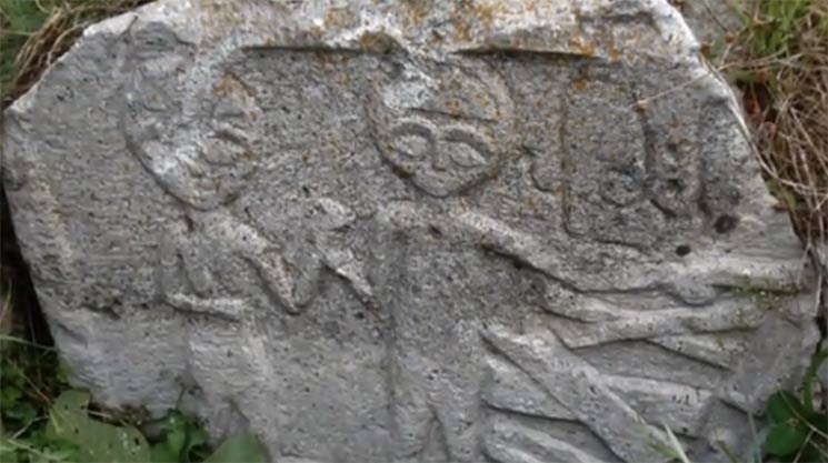 Petroglyphs at Karahunj