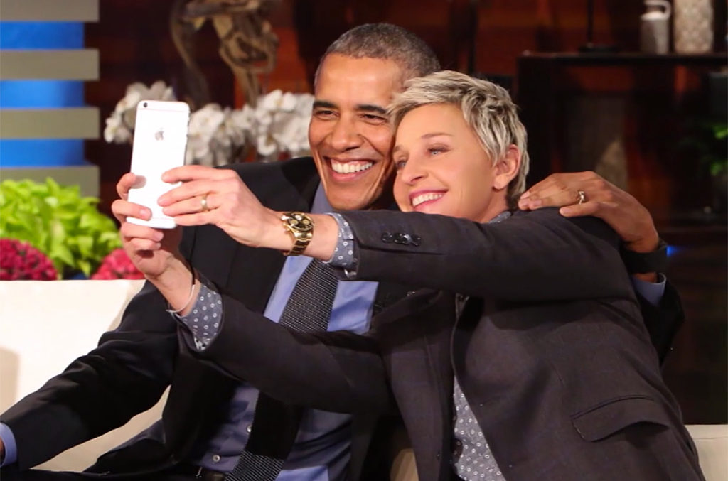 Obama and Ellen