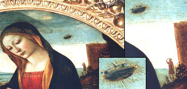 UFO in the sky