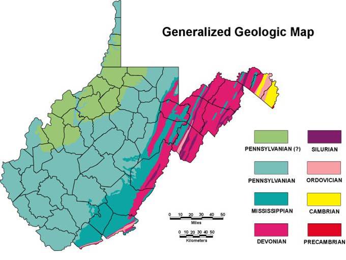 We can date the OOPART bell from the geography and the geology of the rock that it was found in. Geology of West Virgina.