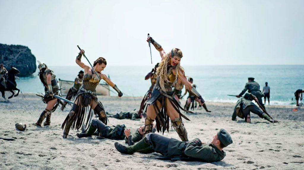The Hollywood comic-book model of what a strong woman is. To them it is a woman who acts, dresses and behaves like a man.