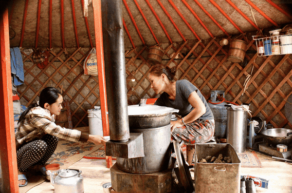 Mongolian Household.