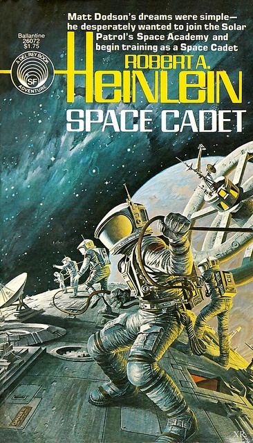 Space Cadet Book Cover