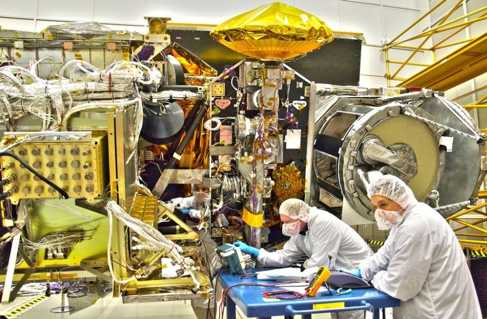 Aerospace engineers work and develop the technologies and systems that go into vehicles that fly though the air and space.