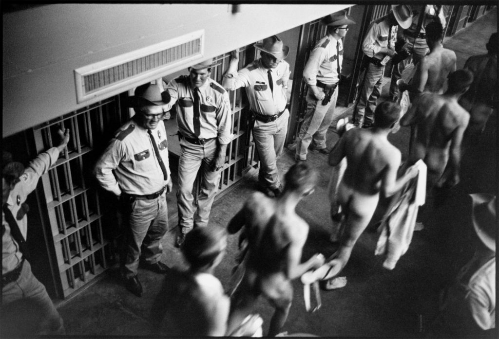 Returning to the barracks.