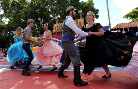 Square dances, Southern hospitality and fine Southern cooking are all traditions that are maintained and embraced inside of Brazil.