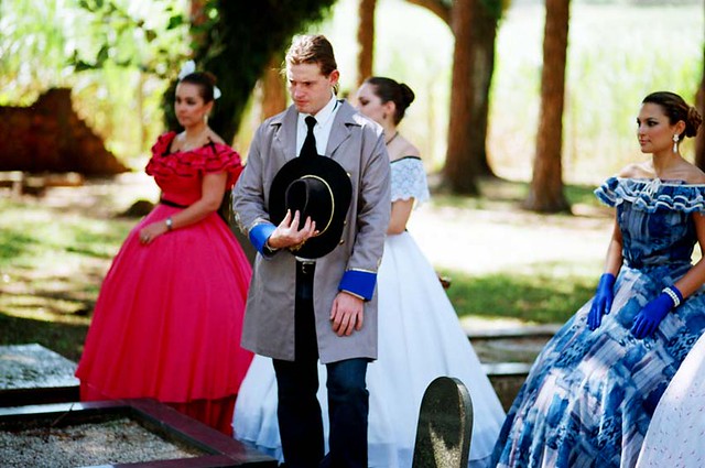 --PHOTO--Southern manners, gestures, and society is maintained and living well within Brazil. The expacts who left the United States Confederacy set up a life inside of Brazil to maintain their culture and way of life.