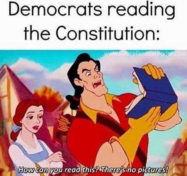 --PHOTO--Democrats are so silly. We know what they want. They want full on Marxist tyranny. They will lie, trick, fool, and cry to achieve their goal of a feudal society with them as rulers over a crippled and down-trodden people.