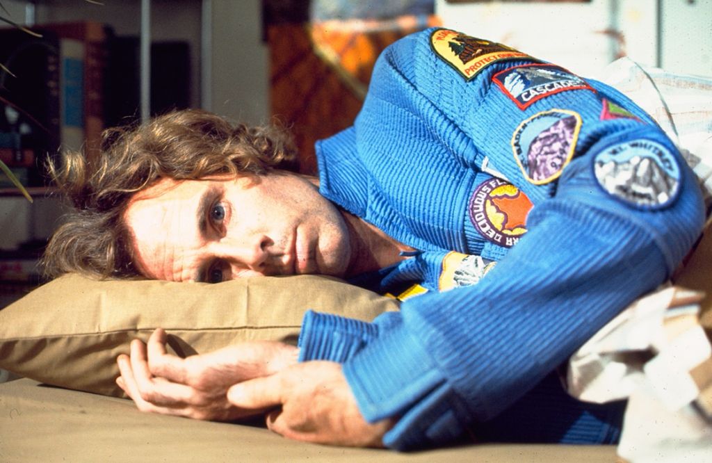 Photo is a screen shot or movie promotional still from the science fiction movie "Silent Running". Bitter Pills