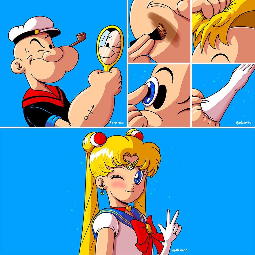 This artist explores an alternate reality of iconic pop culture characters New Pics 6093a29e27731 880 This artist explores an alternate reality of iconic pop culture characters New Pics 6093a29e27731 880