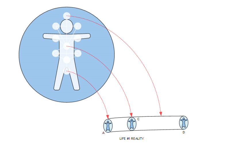 World-line creation.